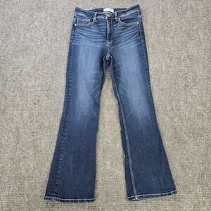 BKE Parker Jeans Womens 29x29.5 Blue High Rise Bootcut Stretch